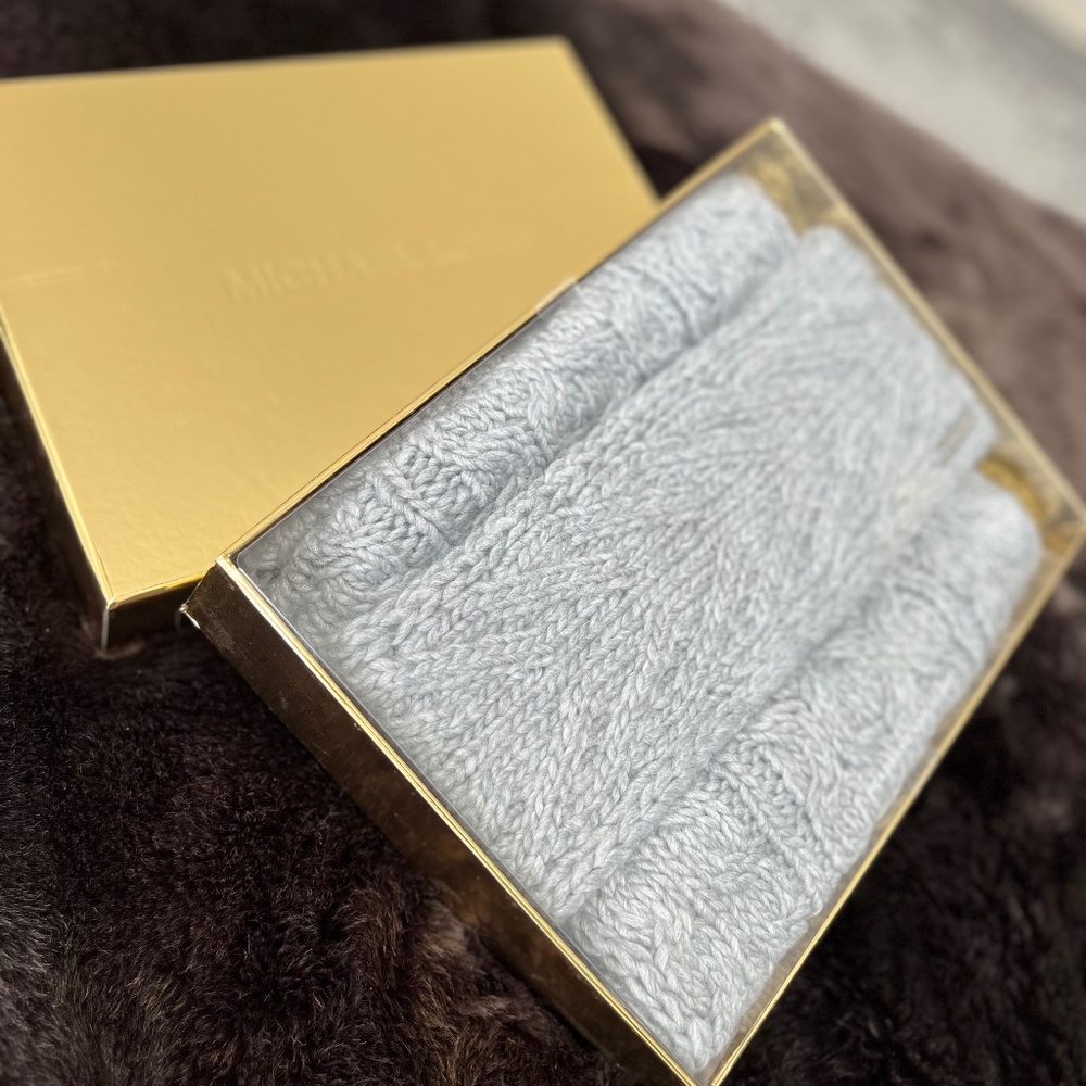 Michael Kors head wrap and scarf